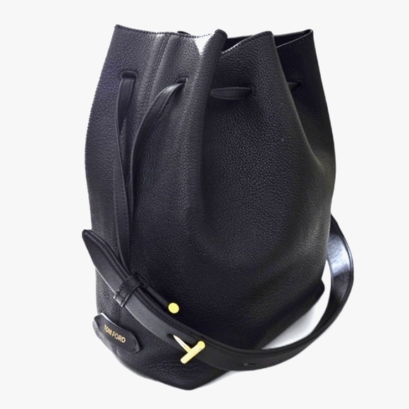 Tom Ford Handbags - Tom Ford | Edge Epson/Soft Calf Hobo Bag | Women's | Leather | Bucket Bag